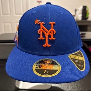 New Era Royal Blue Cap with Orange Logo